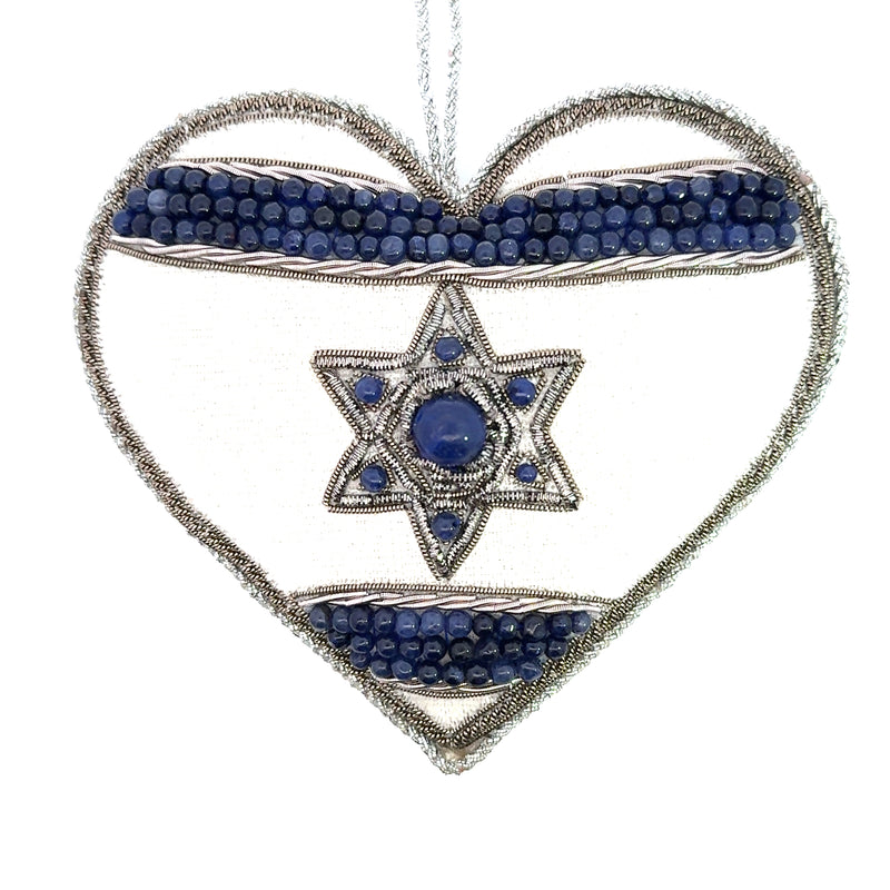 My Heart is in Israel Gemstone Heart Fundraiser