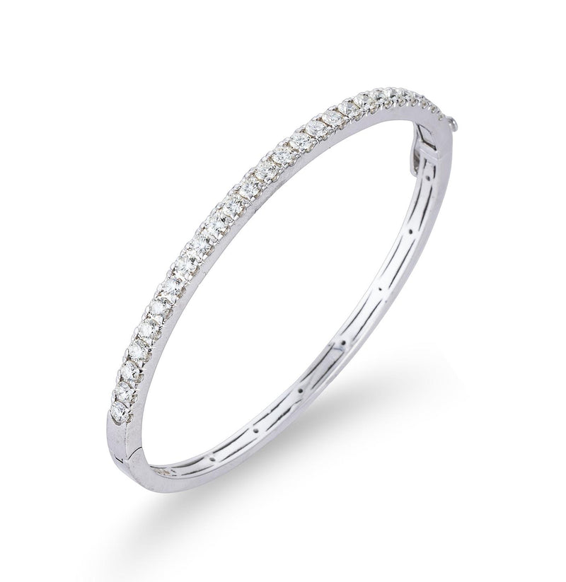 Eleanor Diamond Bracelet, 14k White Gold