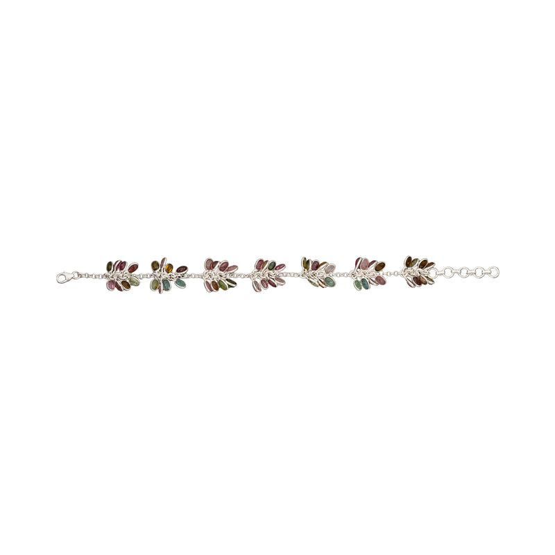 Calista Multi Tourmaline Bracelet, Sterling Silver