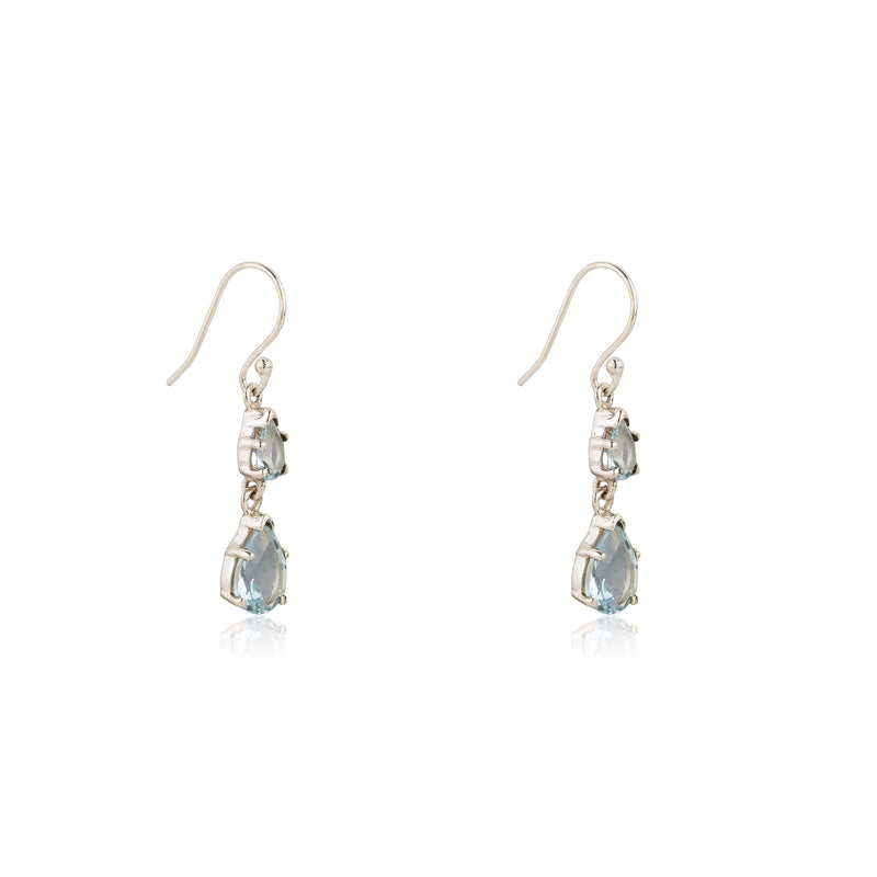 Carina Gemstone Earring, Sterling Silver