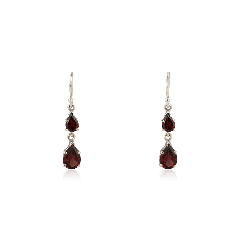 Carina Gemstone Earring, Sterling Silver