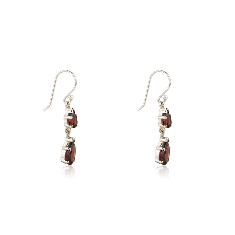 Carina Gemstone Earring, Sterling Silver