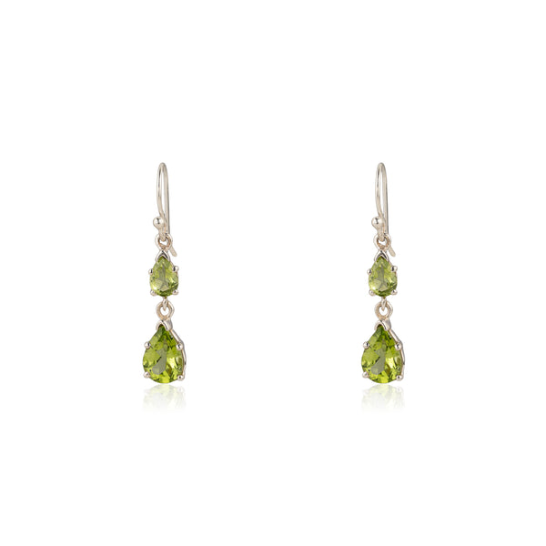 Carina Gemstone Earring, Sterling Silver