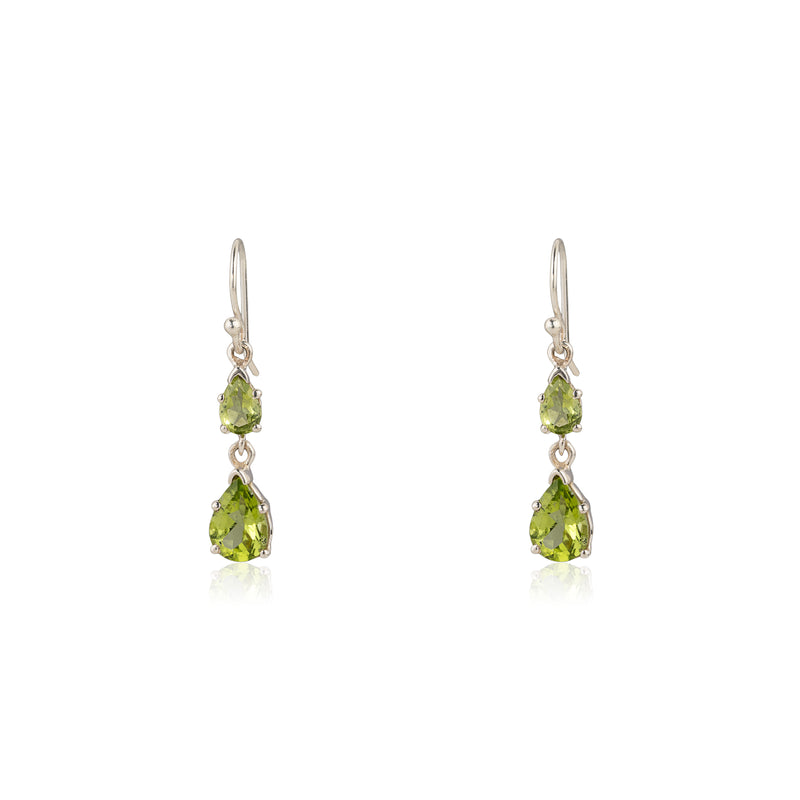 Carina Gemstone Earring, Sterling Silver