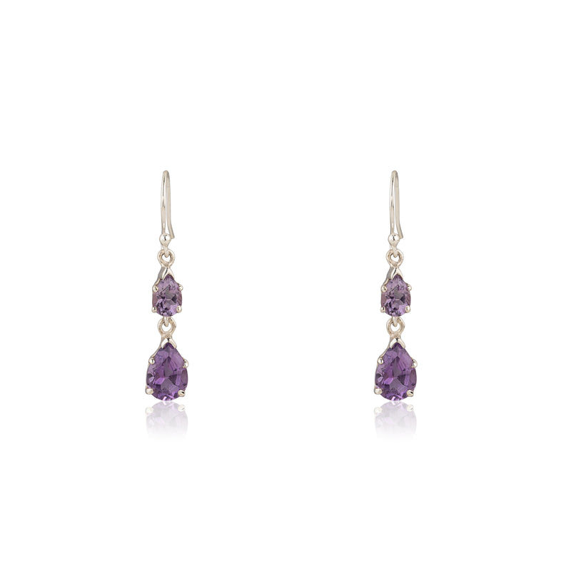 Carina Gemstone Earring, Sterling Silver