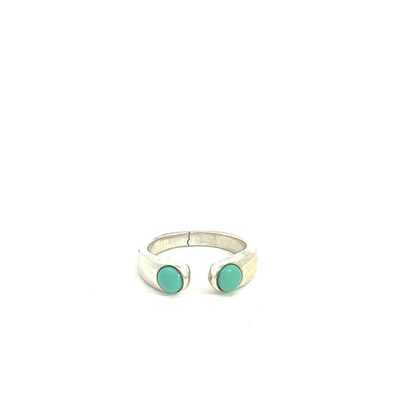 Margot Turquoise Ring, Sterling Silver