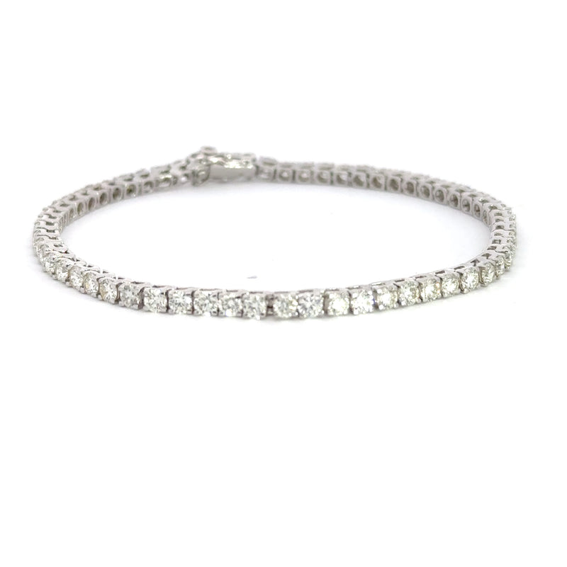 Serena, Diamond Tennis Bracelet 14k White Gold