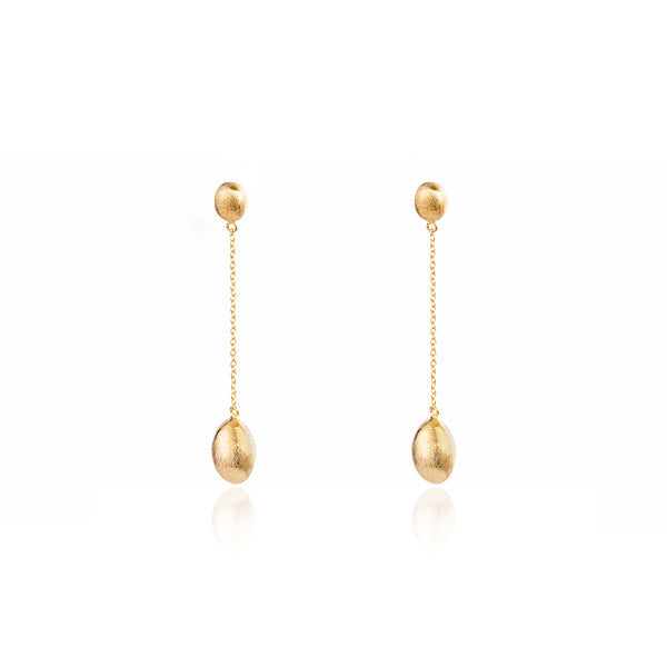 Twyla Earrings, Gold Vermeil