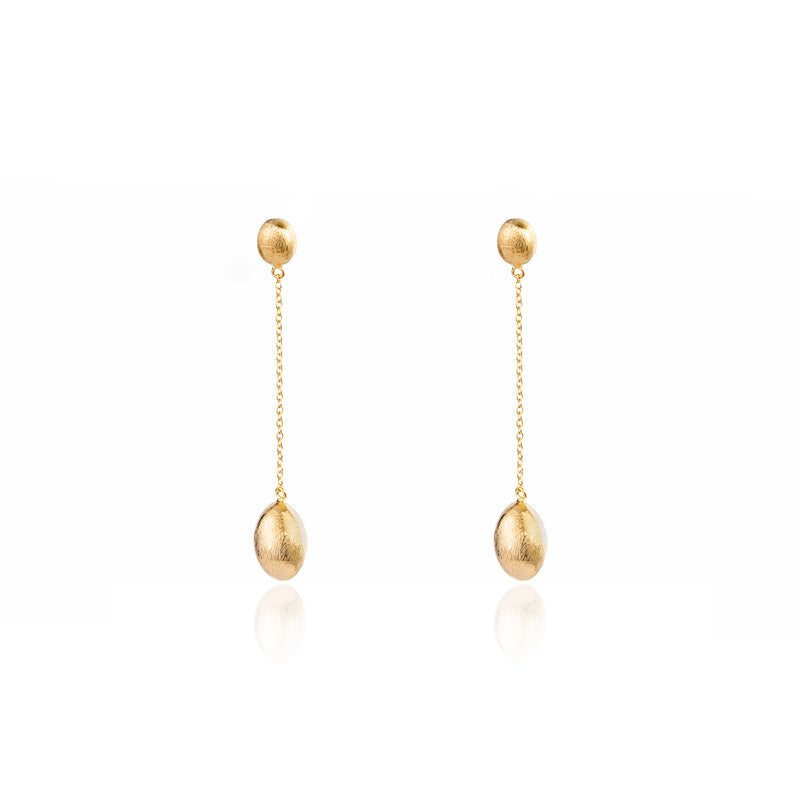 Twyla Earrings, Gold Vermeil