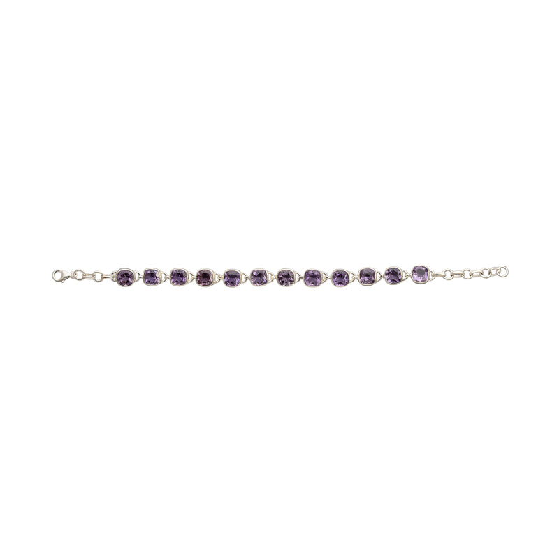 Chiara Gemstone Bracelet,  Sterling Silver