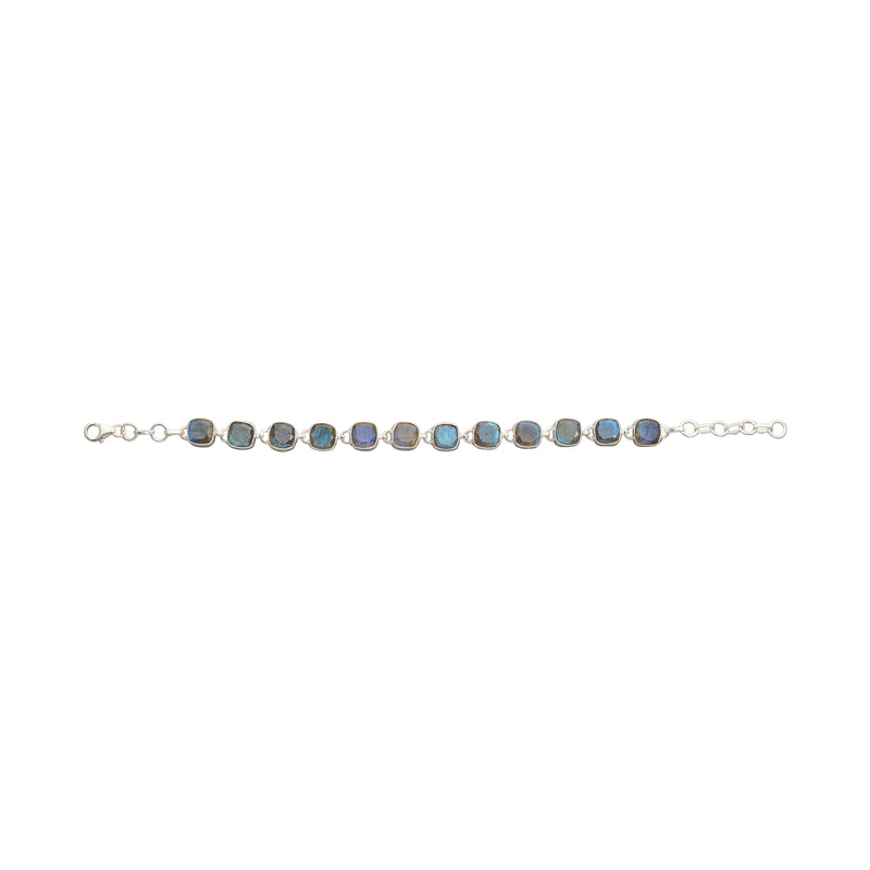 Chiara Gemstone Bracelet,  Sterling Silver