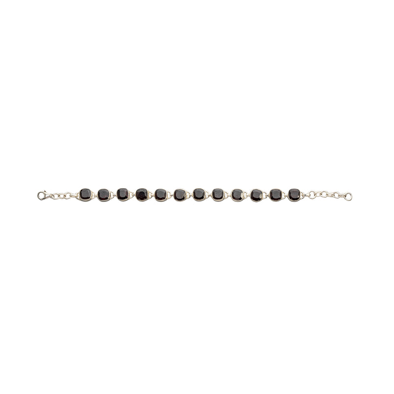 Chiara Gemstone Bracelet,  Sterling Silver