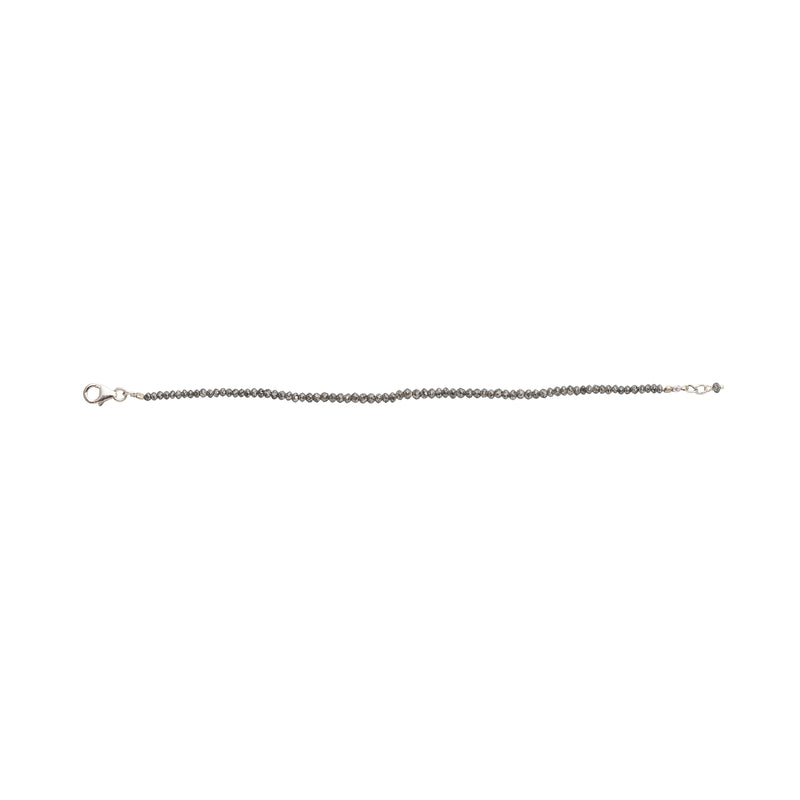 Viv, Grey Diamond Bracelet, Sterling Silver .925