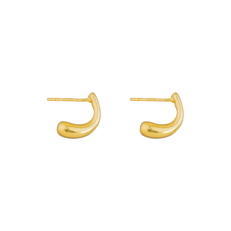 Saung, Stud Earring, Gold Vermeil