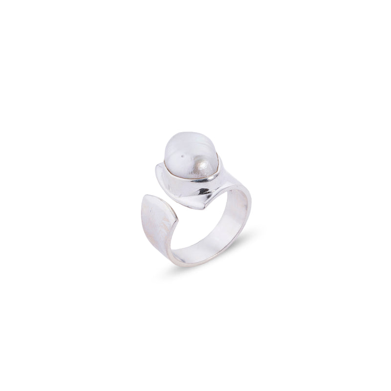 Umiko Cultured Pearl Ring, Sterling Silver