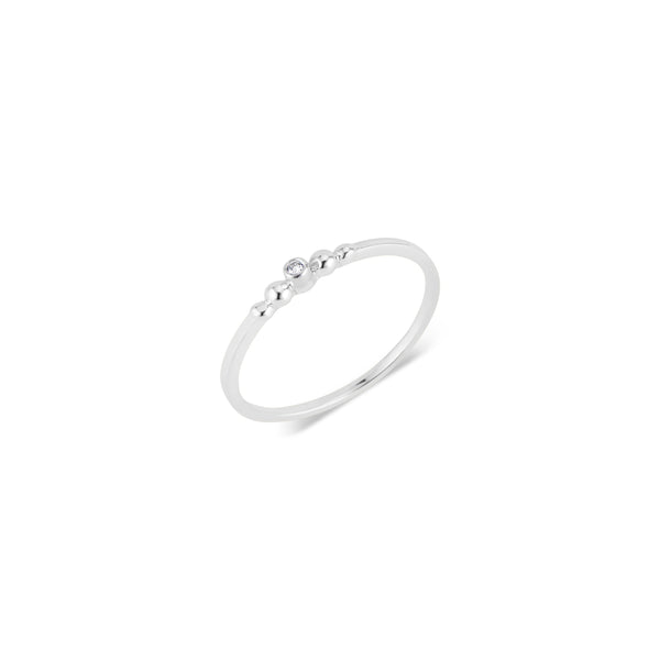 Norah, Diamond 14k White Gold Ring