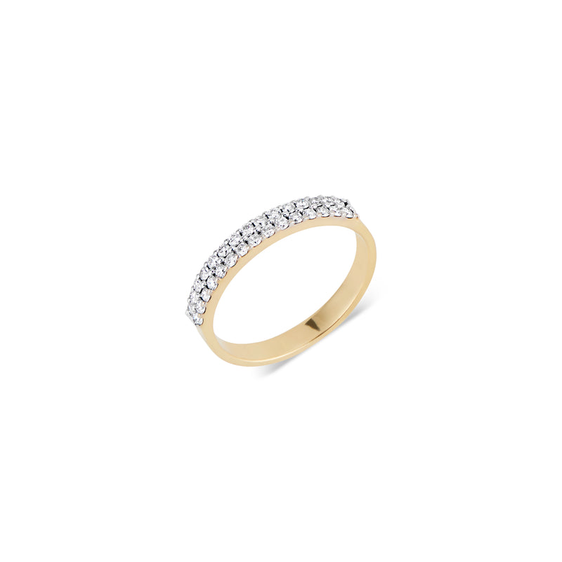 Zoya, Diamond Ring 14k Yellow Gold