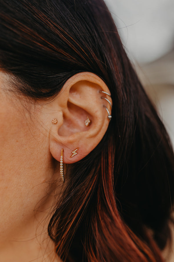 Takako, Diamond Earrings