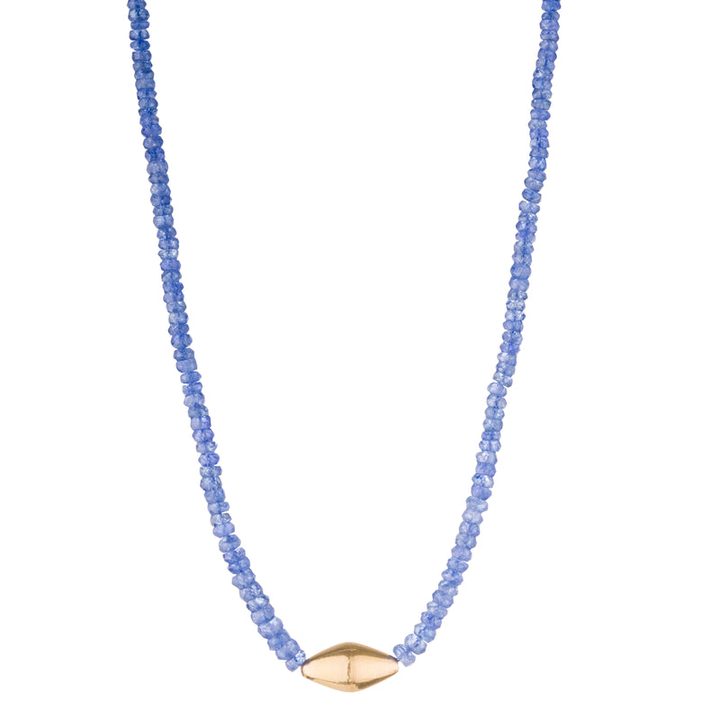 Devi Sapphire Necklace, 18k Gold