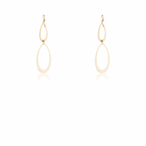 Reva Earrings in Gold Vermeil