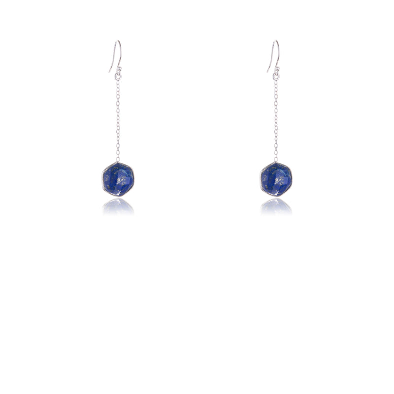 Keiko, Lapis Lazuli Earrings