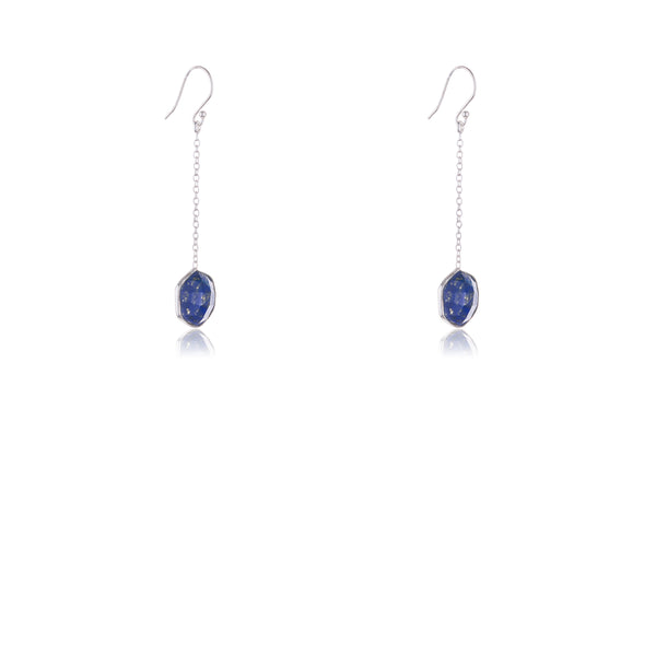 Keiko, Lapis Lazuli Earrings
