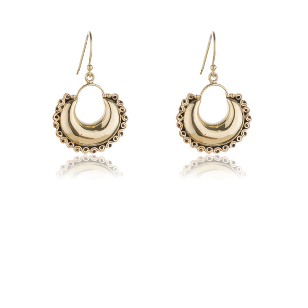 Fayola Earrings in Gold Vermeil