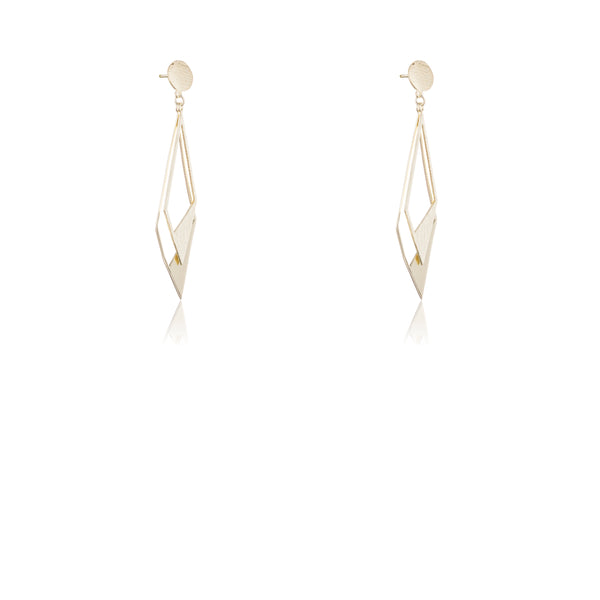 Lexi Earrings, Gold Vermeil