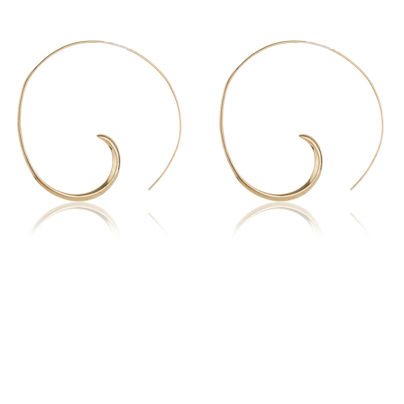 Zula Earrings in Gold Vermeil