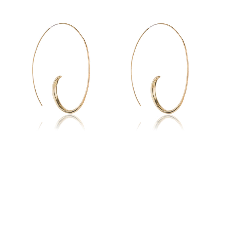 Zula Earrings in Gold Vermeil