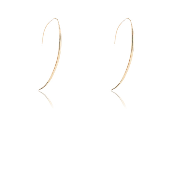 Zarya Earrings, Gold Vermeil