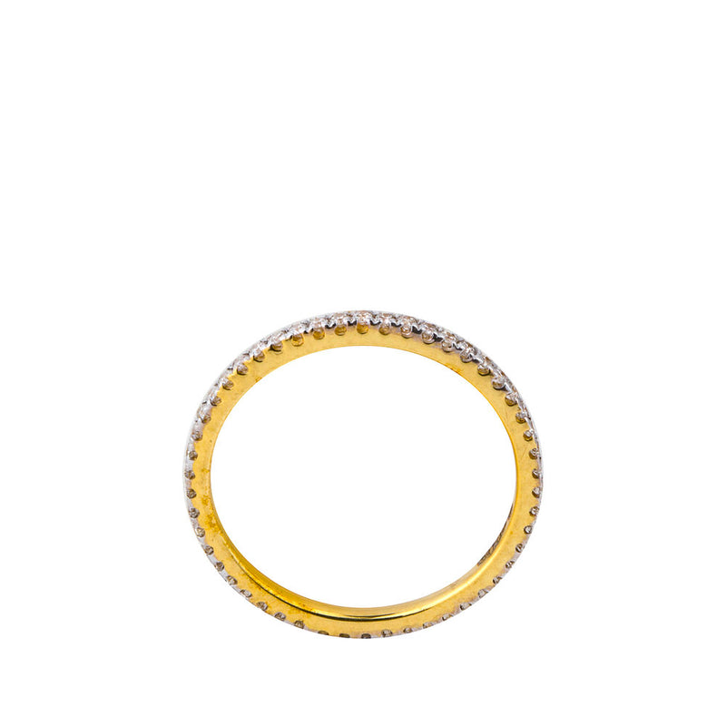 Veera, Eternity Diamond Ring 14k Gold