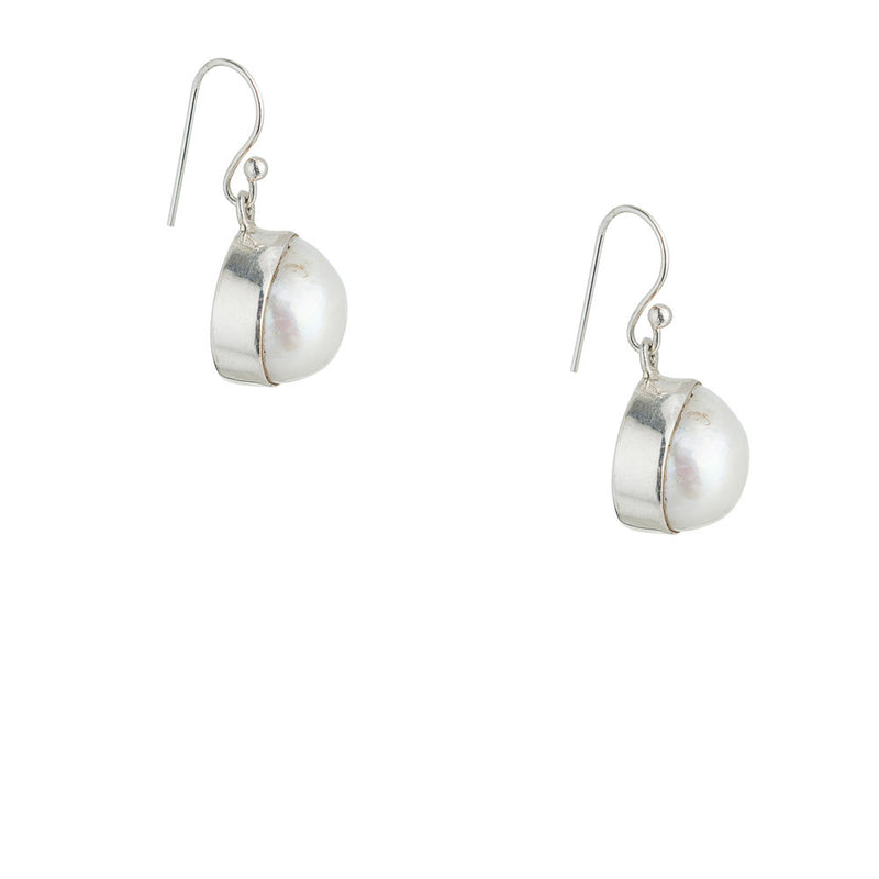 Diane, Cultured Pearl Earrings