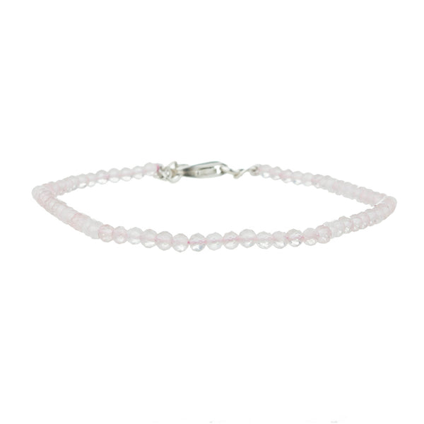 Rose Quartz Single Bracelet