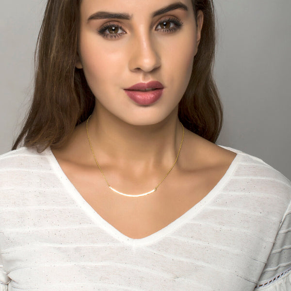 Kristin Necklace, Gold Vermeil