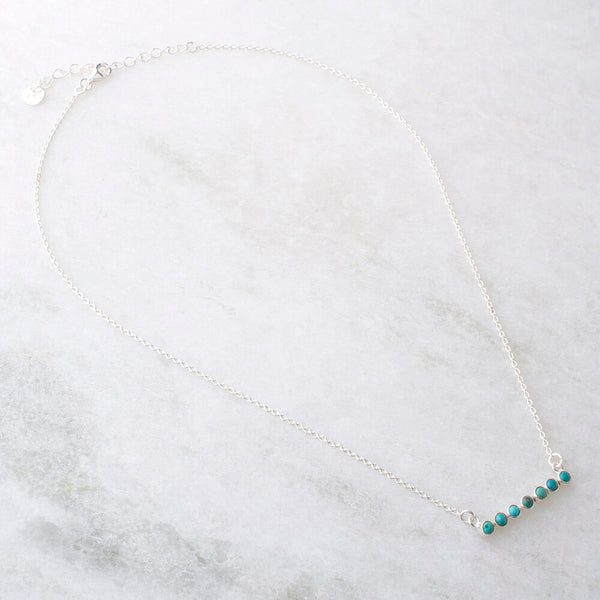 Vera Turquoise Bar Necklace