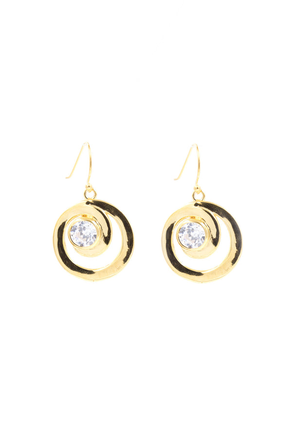 Oma, CZ Earrings