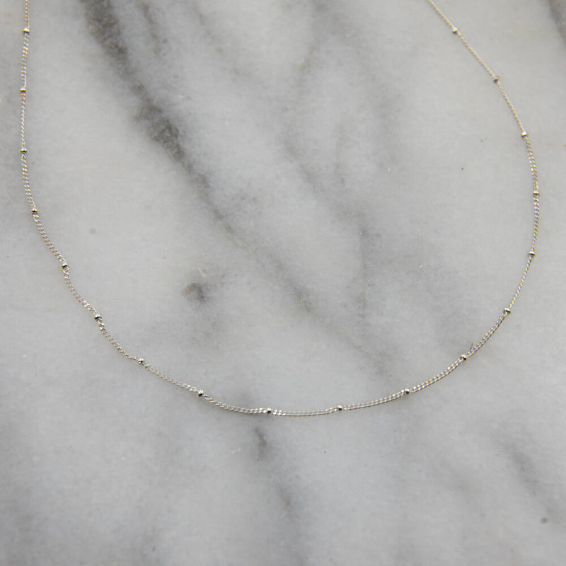 Madeline Chain, Sterling Silver