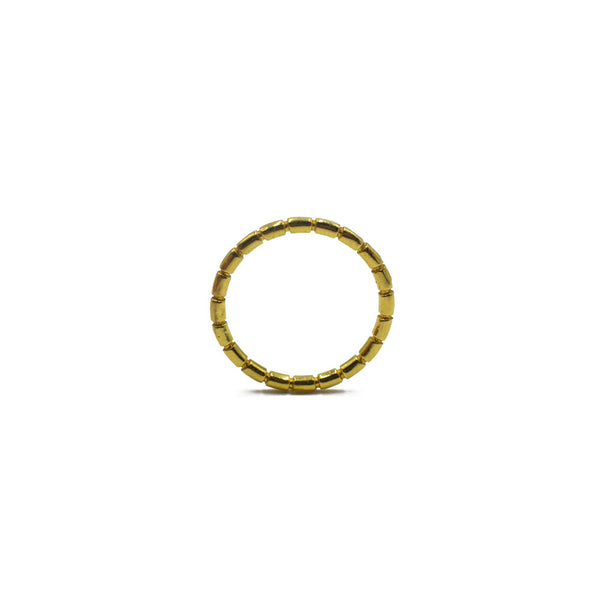 Groove Ring, Gold Vermeil