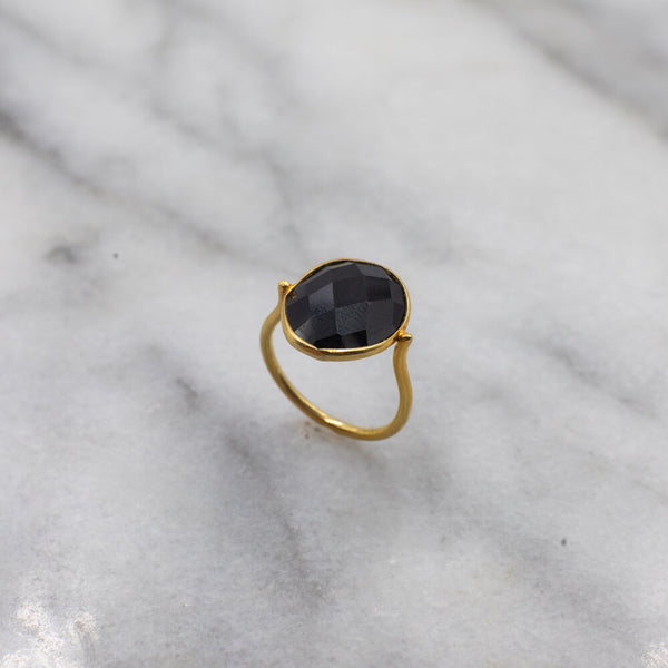 Amara, Black Onyx Ring