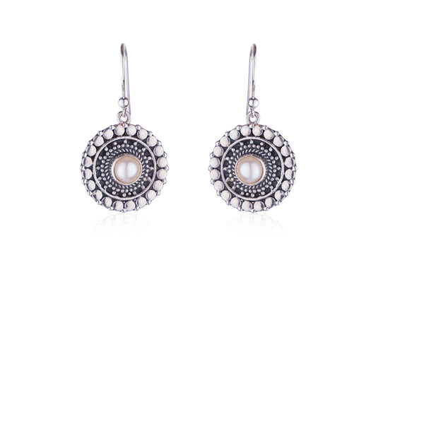 Naaz Cultured Pearl Earrings, Sterling Silver