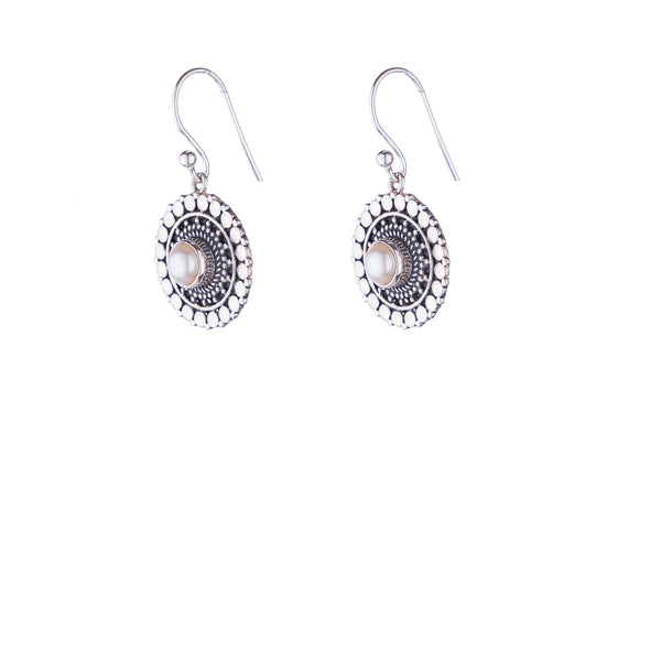 Naaz Cultured Pearl Earrings, Sterling Silver