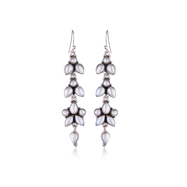 Sharon Cultured Pearl Earrings, Sterling Silver