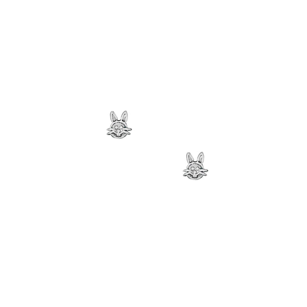 Bunny Studs Sterling silver