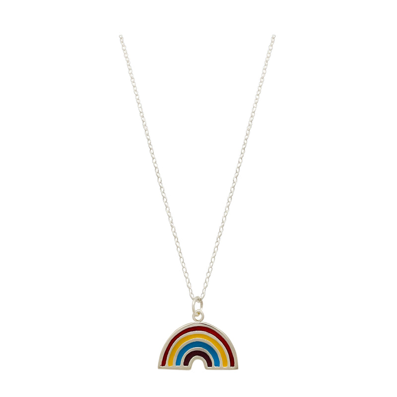 Lilla Rainbow Necklace, Sterling Silver