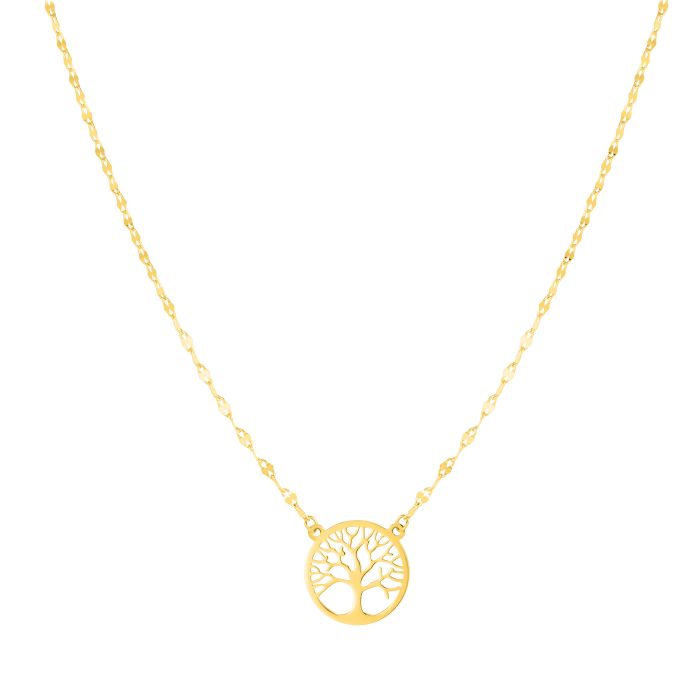 Tree Of Life, Necklace 14k Gold