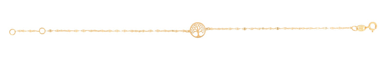 Tree of Life Bracelet in 14K Gold