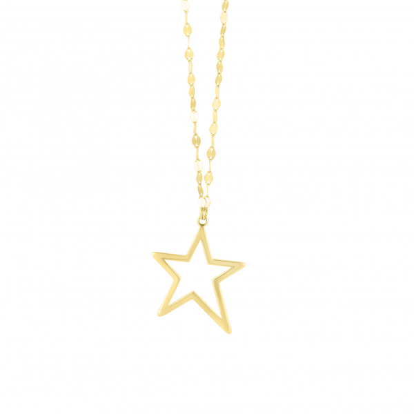 Tara, Shining Star Necklace 14k Gold