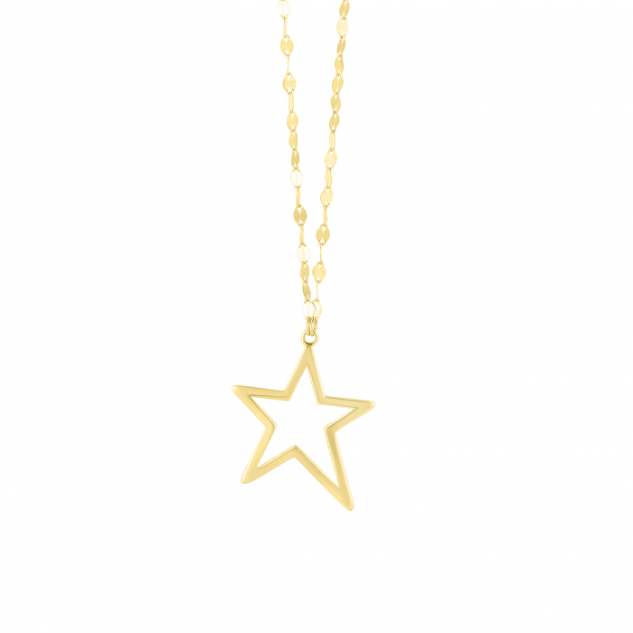 Tara, Shining Star Necklace 14k Gold