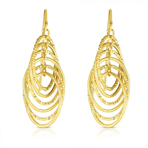 Ursula,14k Gold Earrings